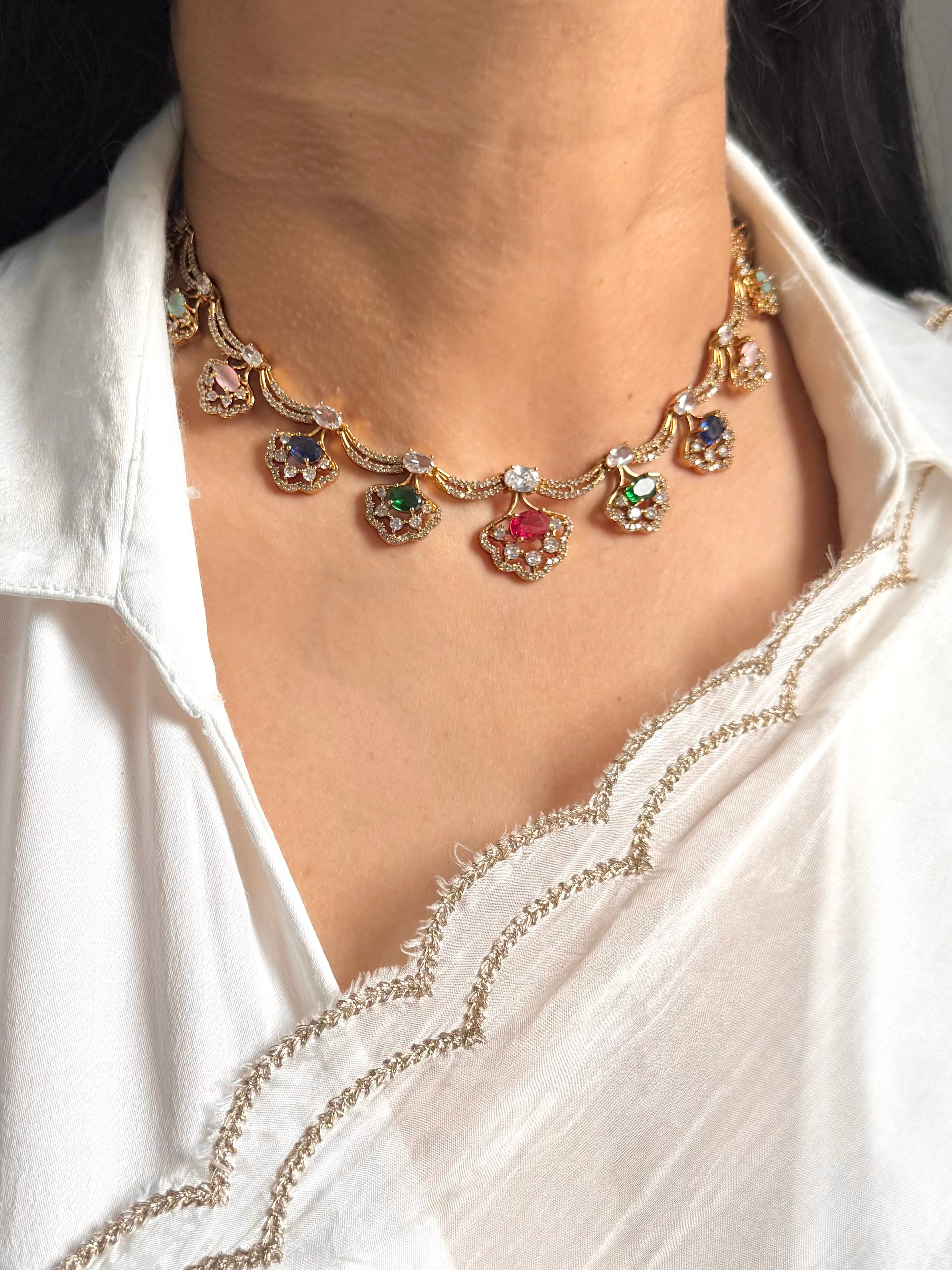 Madhuri Necklace Set