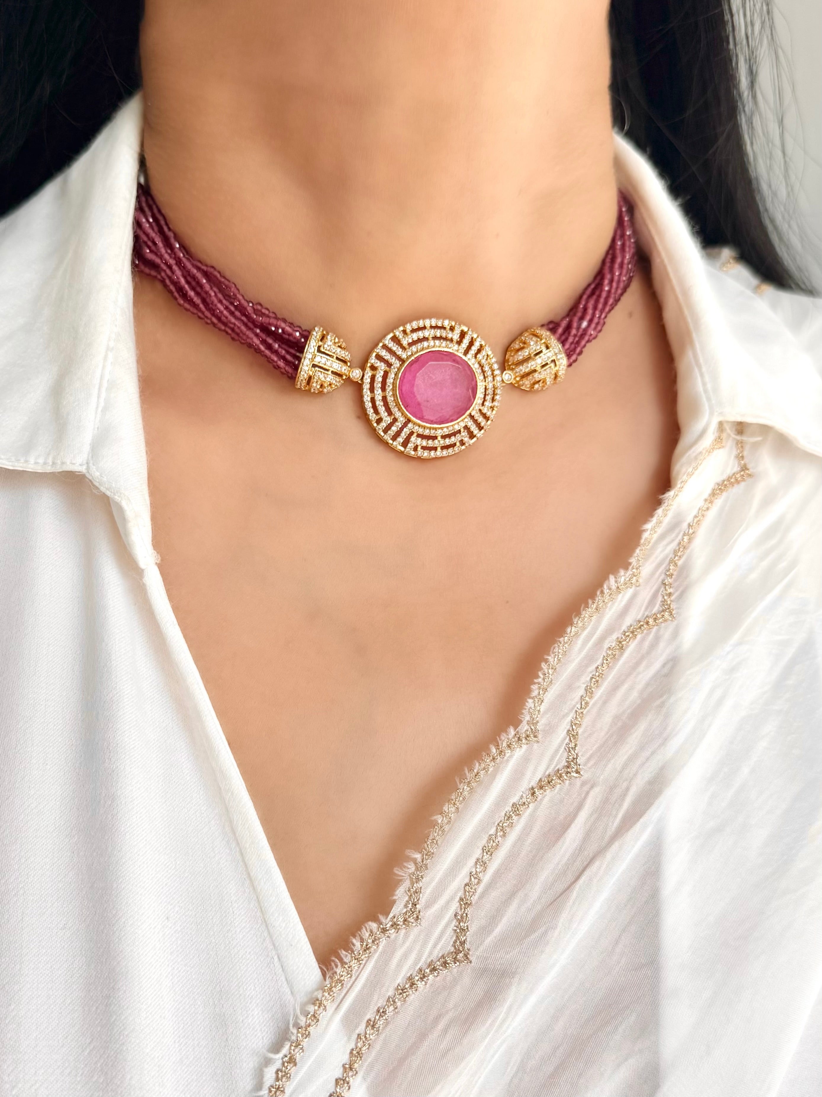 Sneha Necklace Set
