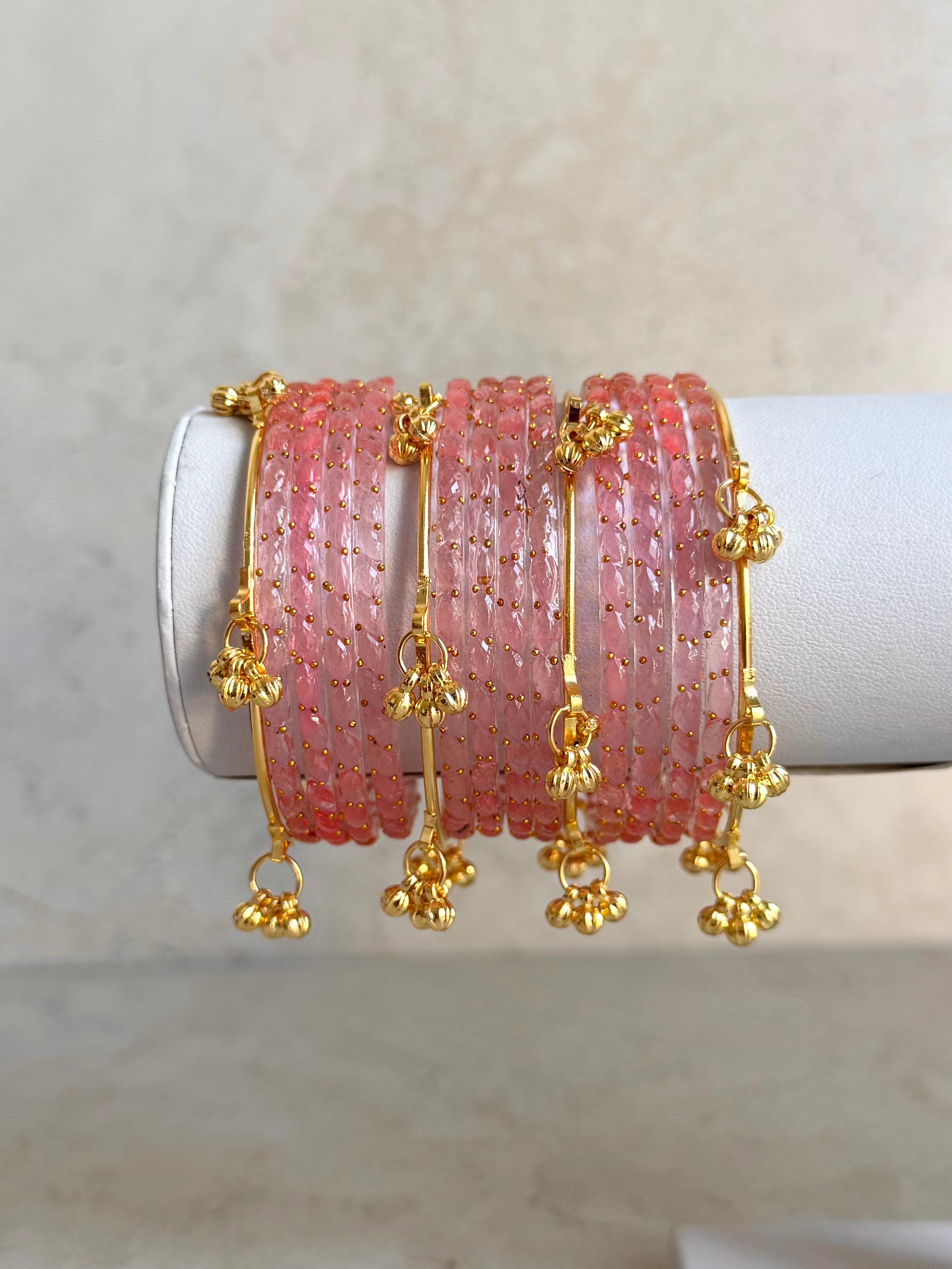 Kashmiri Bangles - Pink