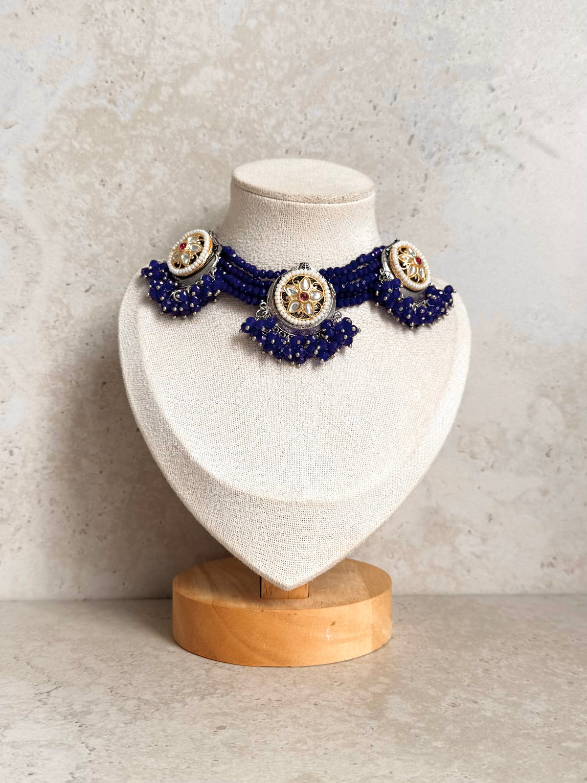 Rattan Necklace Set