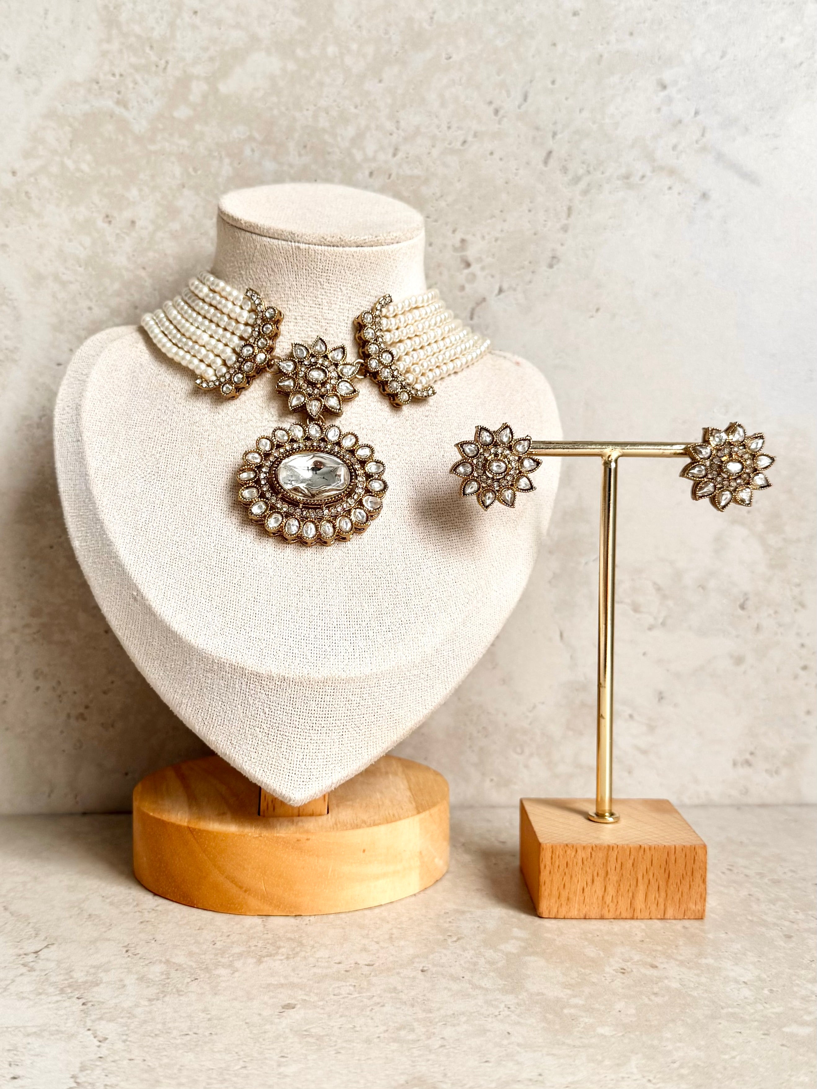 Mannat Necklace Set