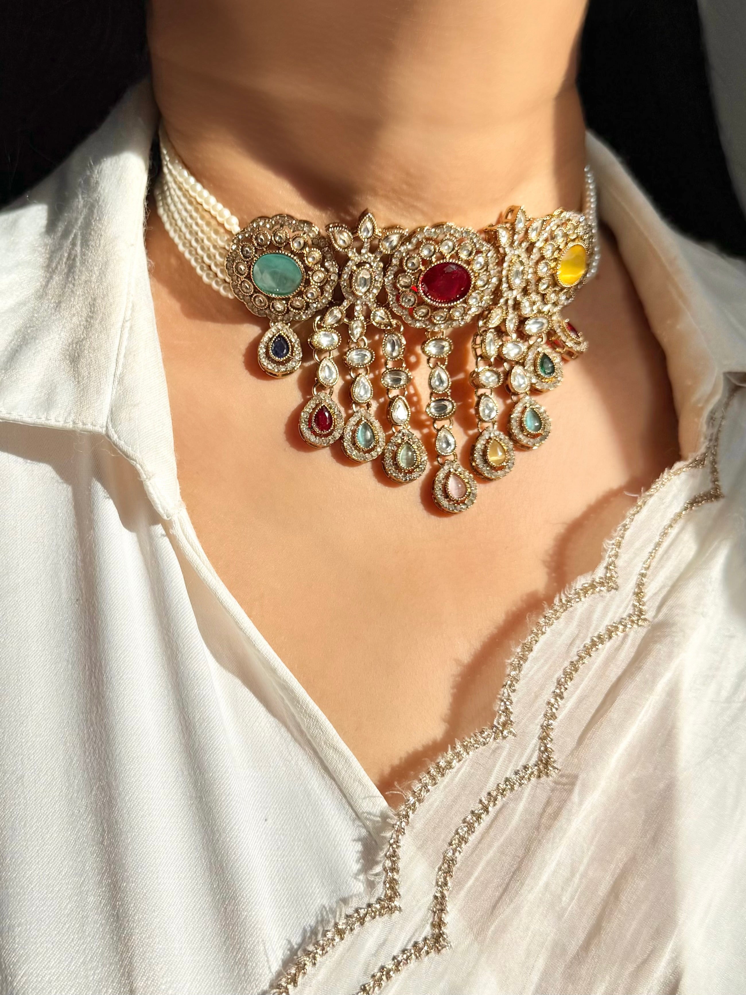 Ravina Necklace Set