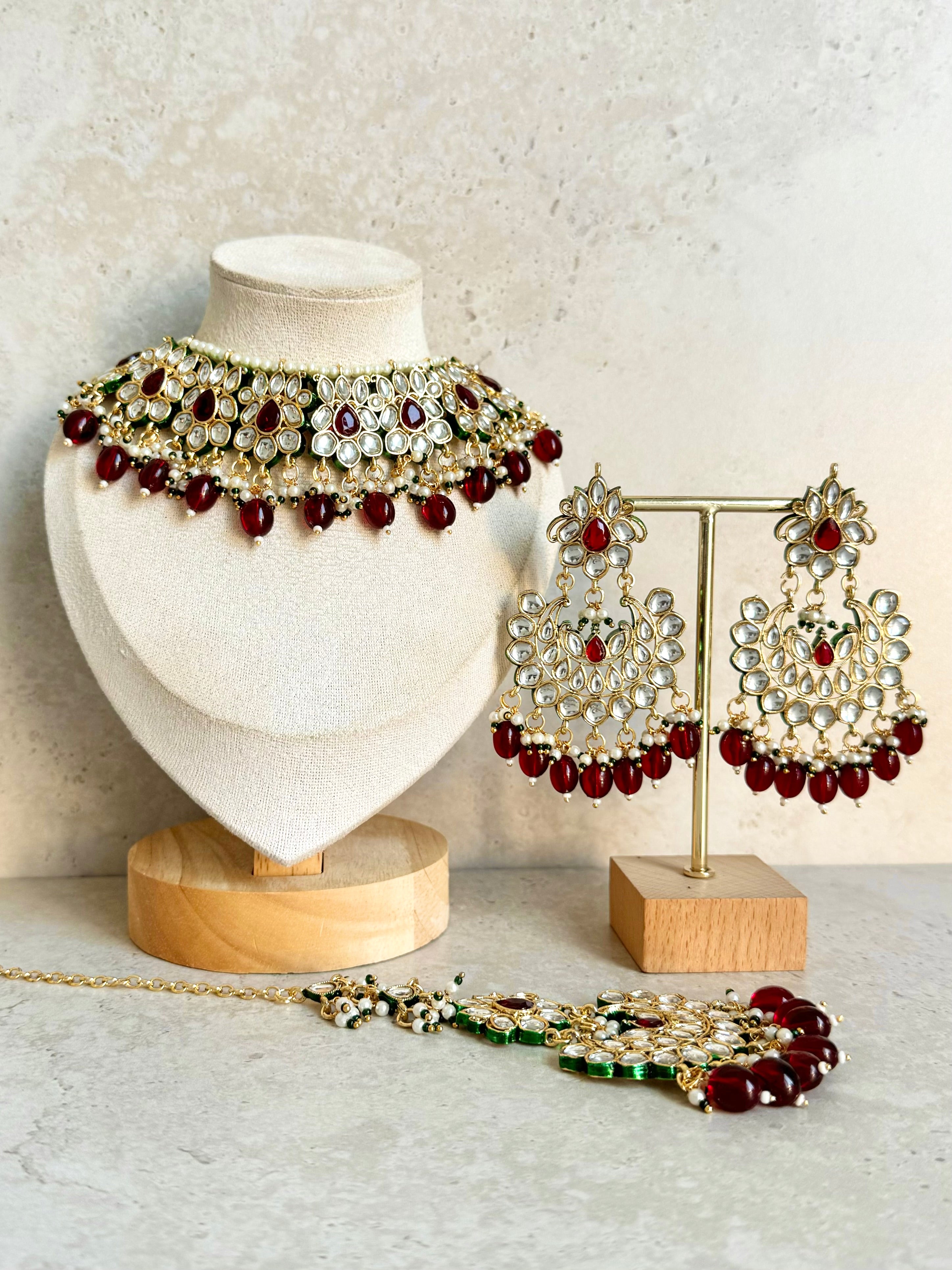 Ruksar Necklace Set