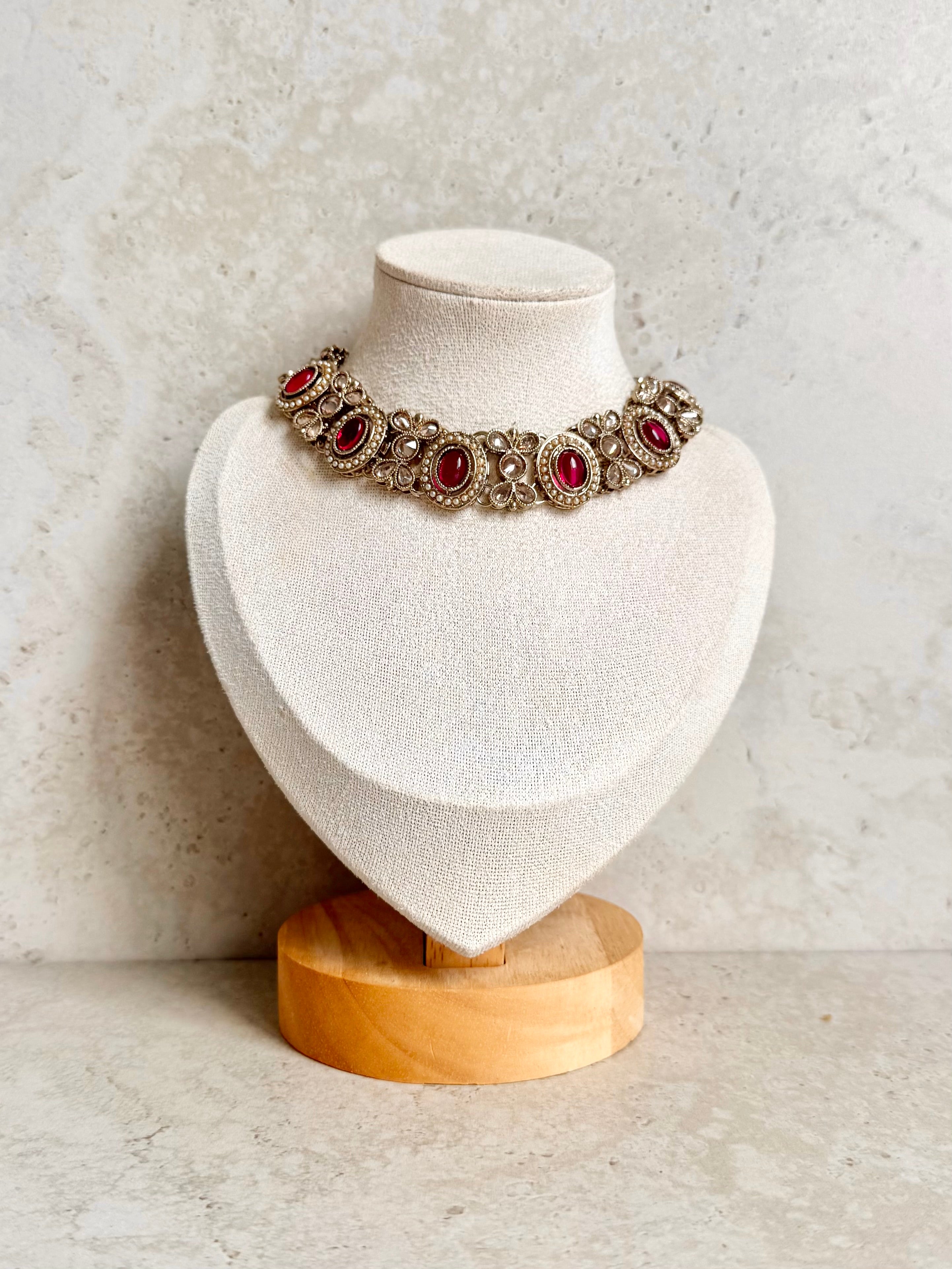 Jaspreet Necklace Set