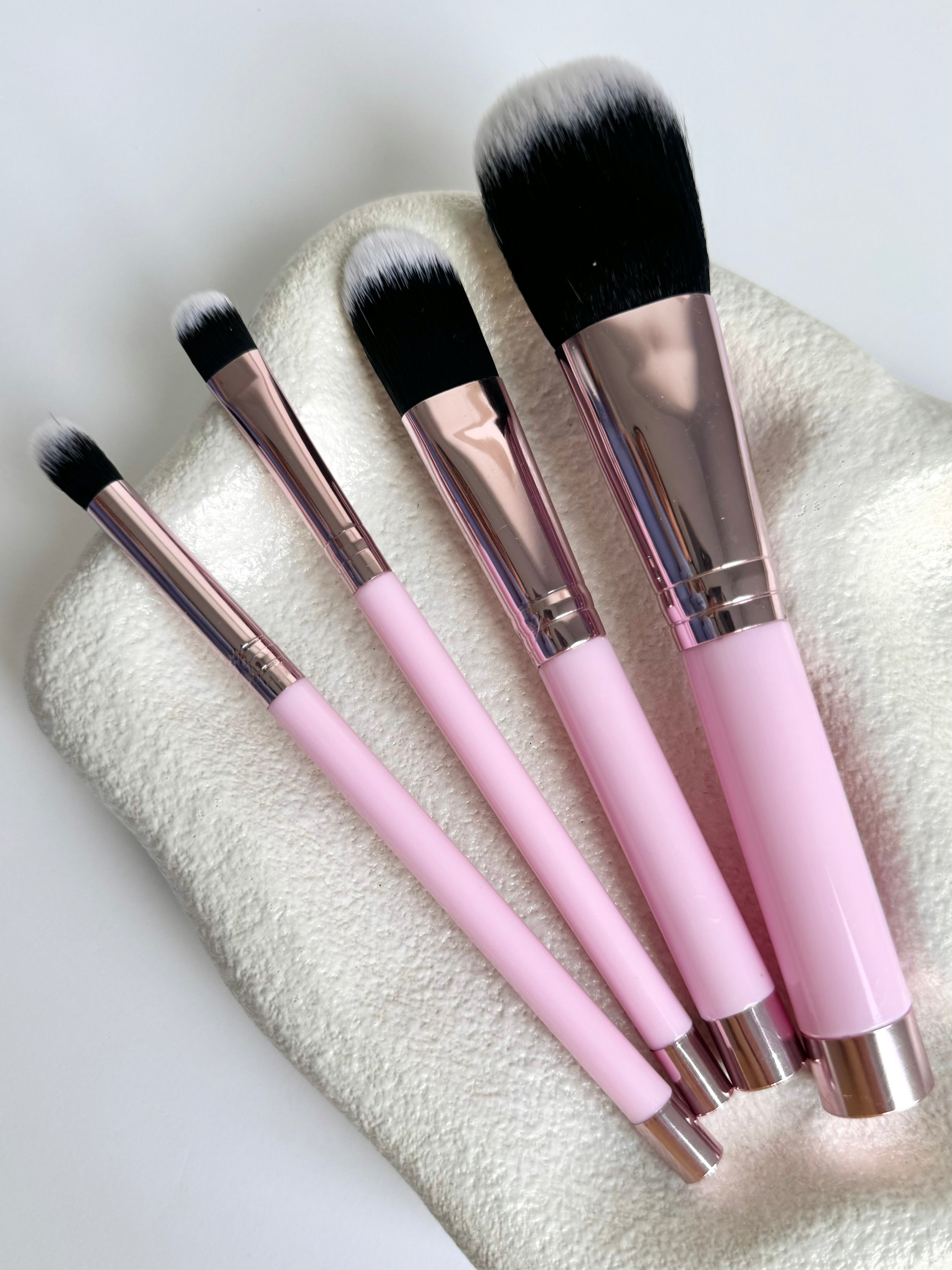 Makeup Brush Set - 4 pcs