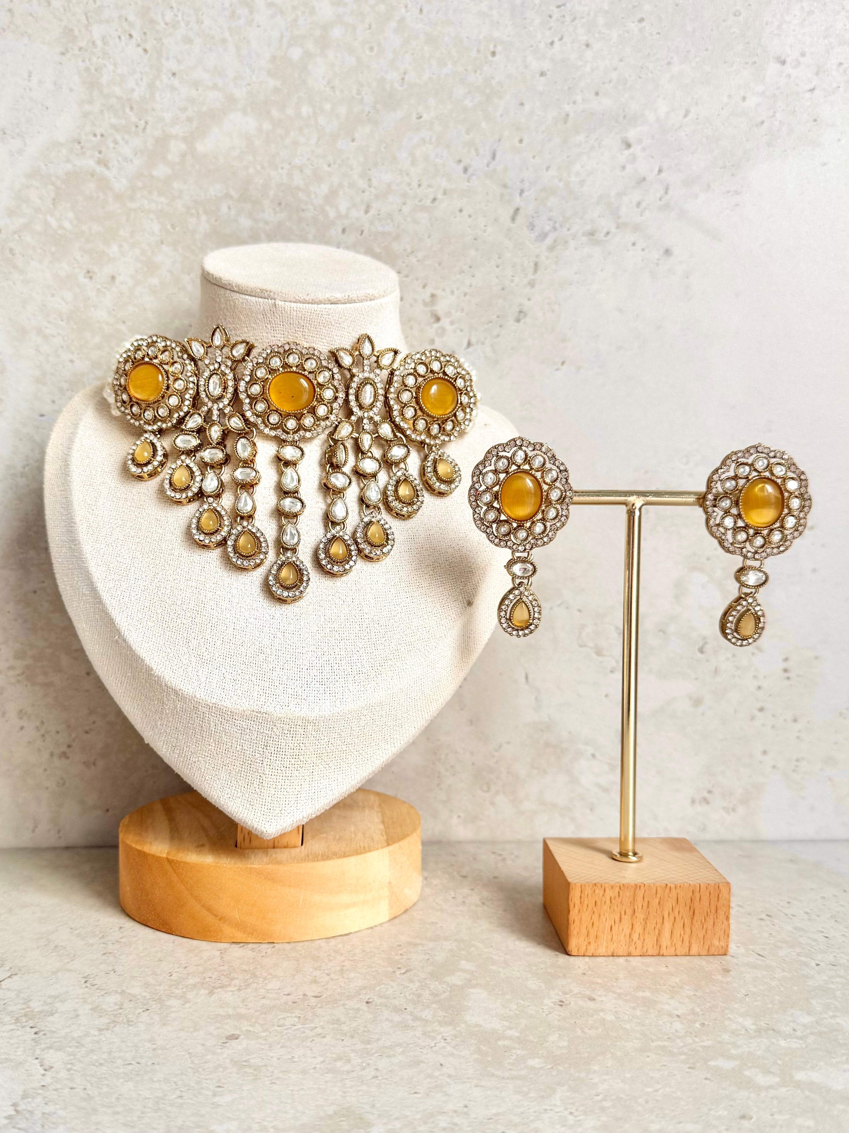 Ravina Necklace Set