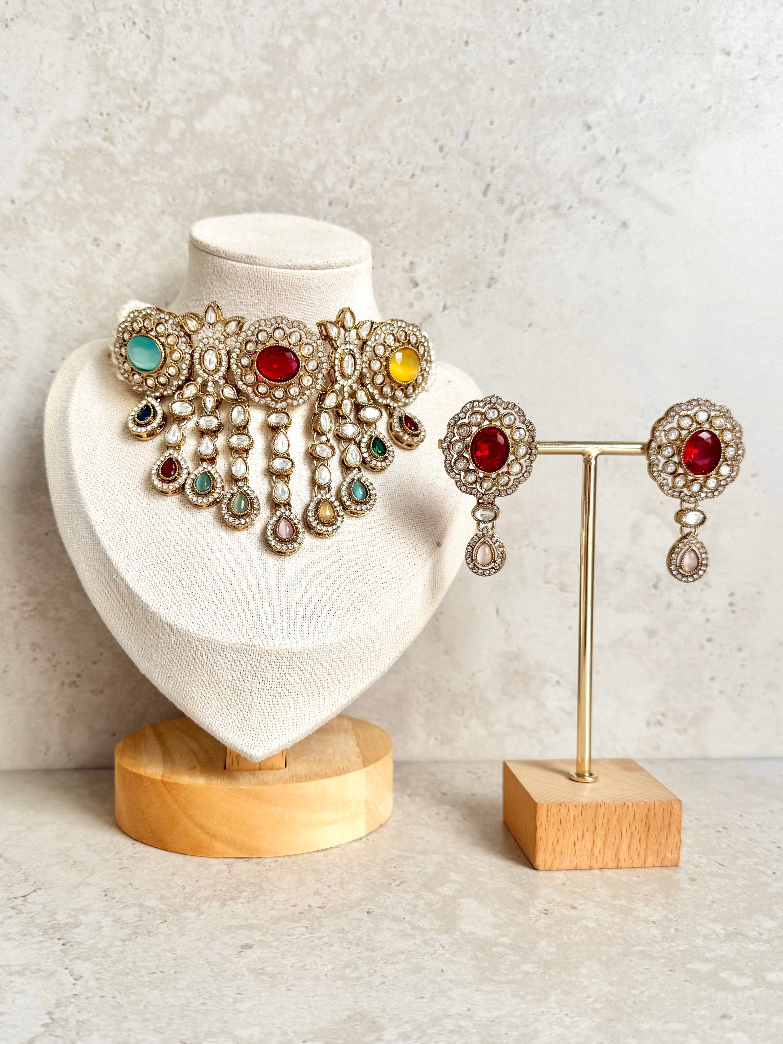 Ravina Necklace Set
