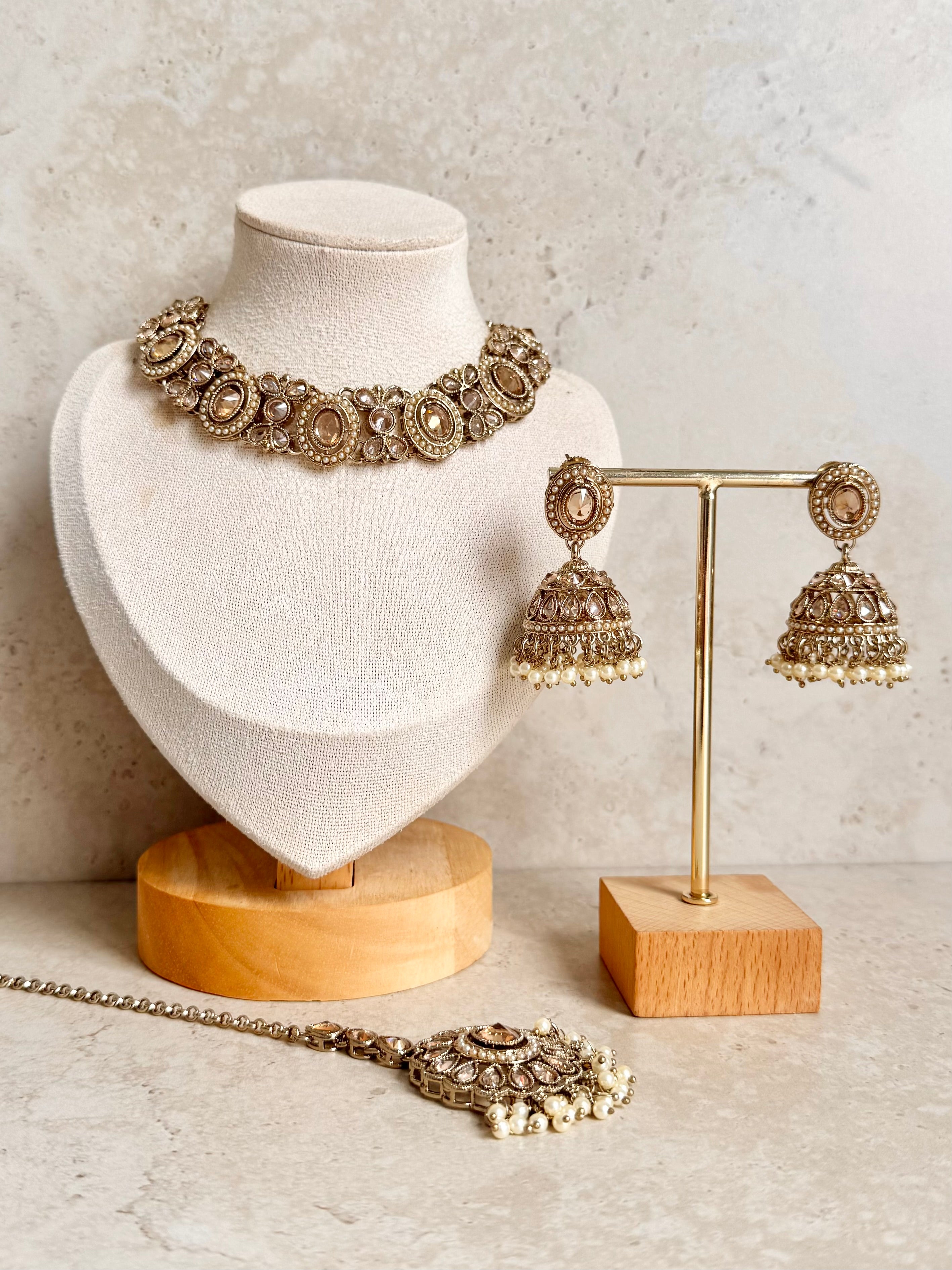 Jaspreet Necklace Set