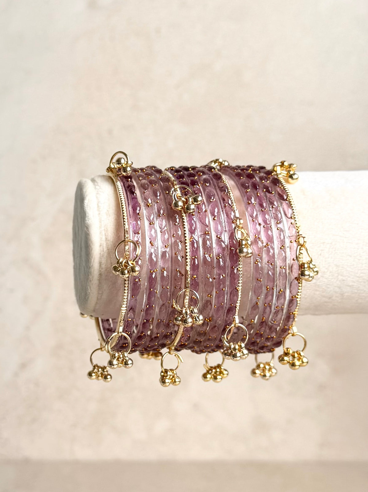 Purple Bangle Set